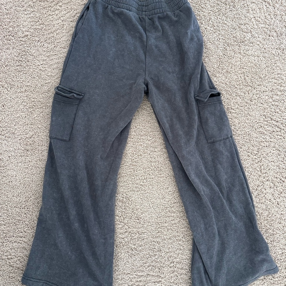 Ultra Flirt Charcoal Jogger Pants - Picture 2 of 3